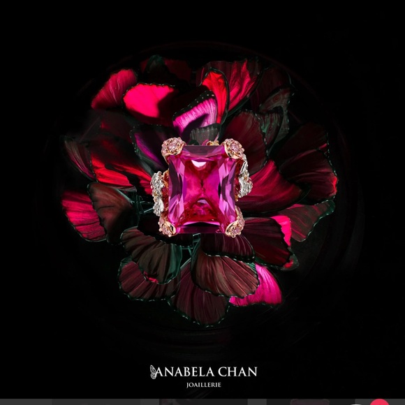 Rose Pink Cinderella Ring - Picture 5 of 5